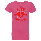 T-Shirts Hot Pink / YXS True Love Forever Quinn Girls Premium T-Shirt