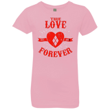 T-Shirts Light Pink / YXS True Love Forever Quinn Girls Premium T-Shirt