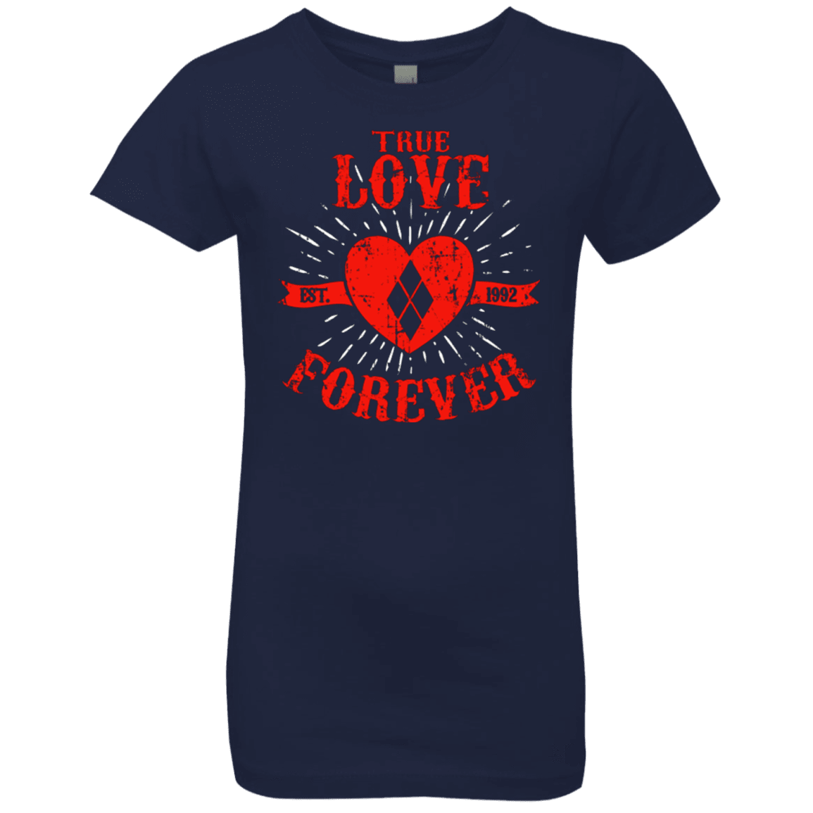 T-Shirts Midnight Navy / YXS True Love Forever Quinn Girls Premium T-Shirt