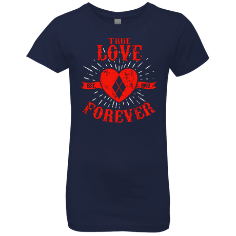 T-Shirts Midnight Navy / YXS True Love Forever Quinn Girls Premium T-Shirt