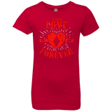 T-Shirts Red / YXS True Love Forever Quinn Girls Premium T-Shirt