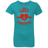 T-Shirts Tahiti Blue / YXS True Love Forever Quinn Girls Premium T-Shirt