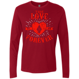 T-Shirts Cardinal / Small True Love Forever Quinn Men's Premium Long Sleeve