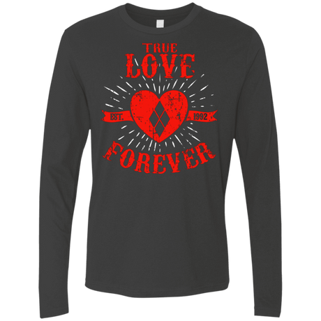 T-Shirts Heavy Metal / Small True Love Forever Quinn Men's Premium Long Sleeve