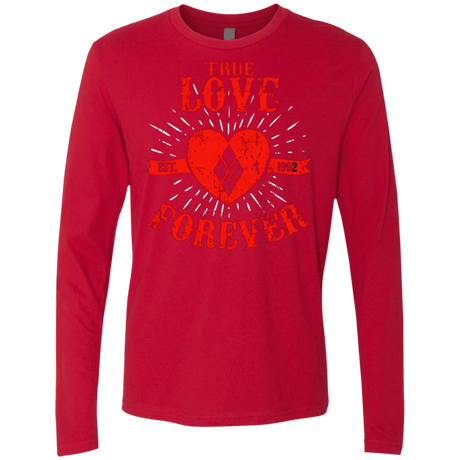 T-Shirts Red / Small True Love Forever Quinn Men's Premium Long Sleeve
