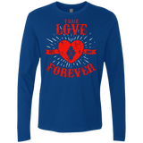 T-Shirts Royal / Small True Love Forever Quinn Men's Premium Long Sleeve