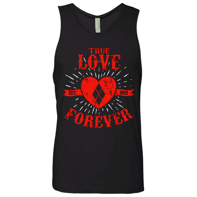 T-Shirts Black / Small True Love Forever Quinn Men's Premium Tank Top