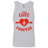 T-Shirts Heather Grey / Small True Love Forever Quinn Men's Premium Tank Top