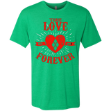 T-Shirts Envy / Small True Love Forever Quinn Men's Triblend T-Shirt