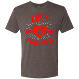 T-Shirts Macchiato / Small True Love Forever Quinn Men's Triblend T-Shirt
