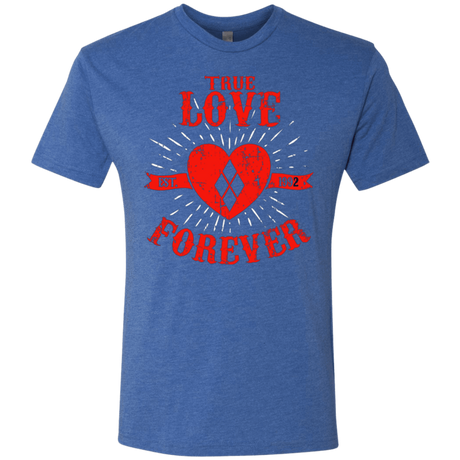 T-Shirts Vintage Royal / Small True Love Forever Quinn Men's Triblend T-Shirt