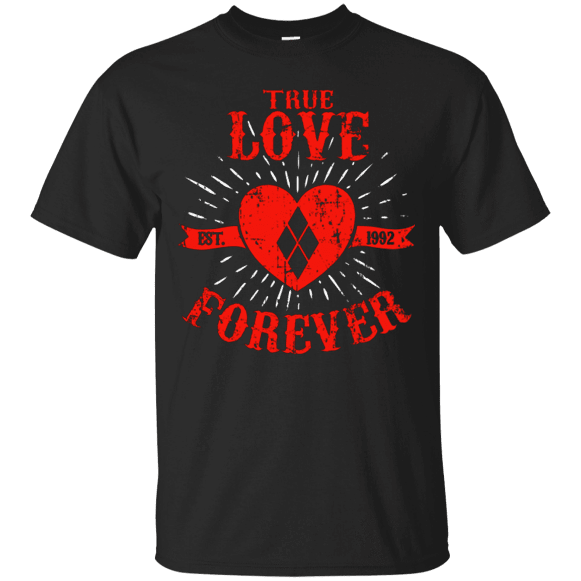 T-Shirts Black / Small True Love Forever Quinn T-Shirt