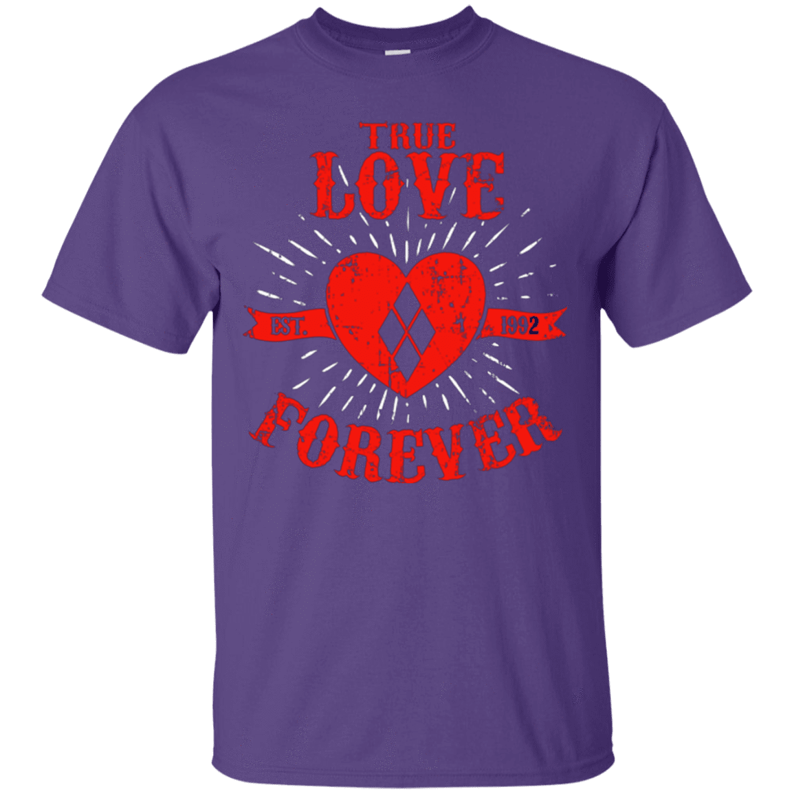 T-Shirts Purple / Small True Love Forever Quinn T-Shirt