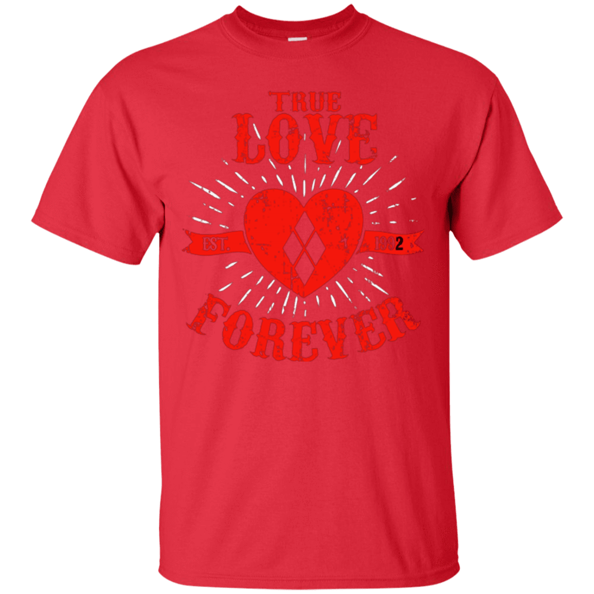 T-Shirts Red / Small True Love Forever Quinn T-Shirt