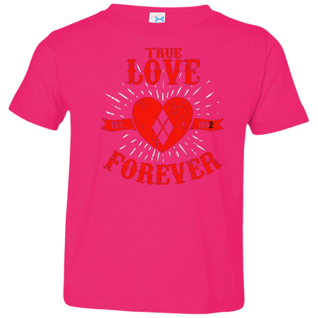T-Shirts Hot Pink / 2T True Love Forever Quinn Toddler Premium T-Shirt