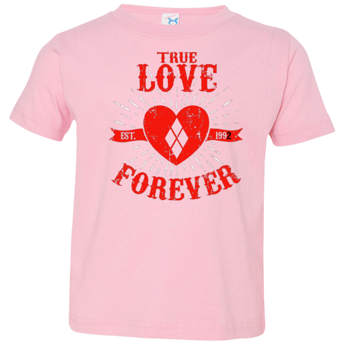 T-Shirts Pink / 2T True Love Forever Quinn Toddler Premium T-Shirt