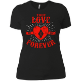 T-Shirts Black / X-Small True Love Forever Quinn Women's Premium T-Shirt