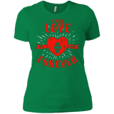 T-Shirts Kelly Green / X-Small True Love Forever Quinn Women's Premium T-Shirt