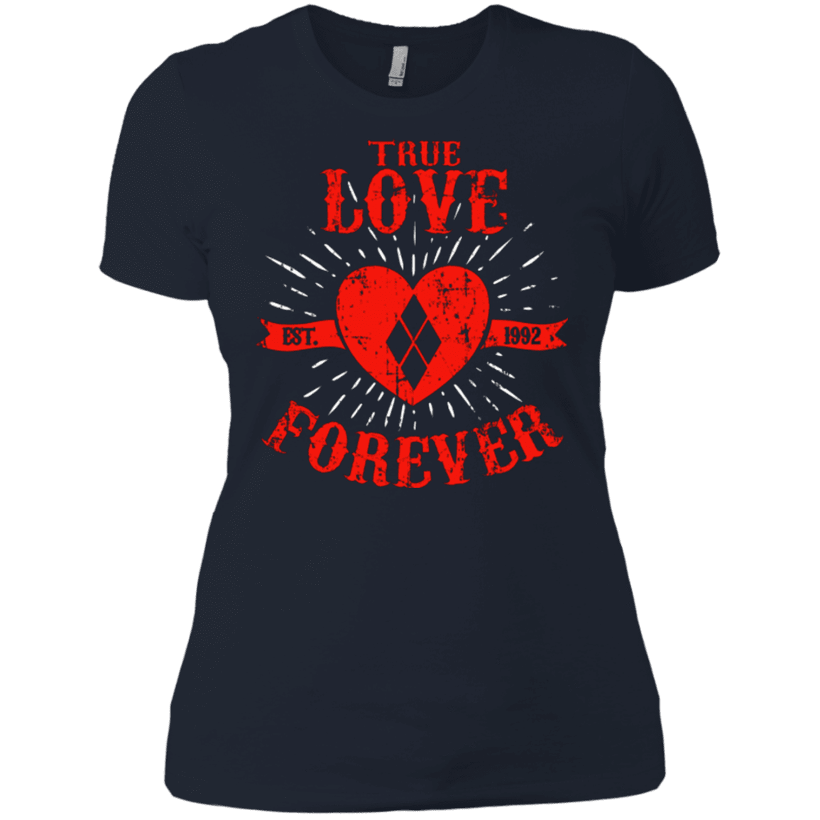 T-Shirts Midnight Navy / X-Small True Love Forever Quinn Women's Premium T-Shirt
