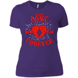 T-Shirts Purple / X-Small True Love Forever Quinn Women's Premium T-Shirt