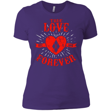 T-Shirts Purple / X-Small True Love Forever Quinn Women's Premium T-Shirt