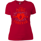 T-Shirts Red / X-Small True Love Forever Quinn Women's Premium T-Shirt