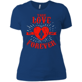 T-Shirts Royal / X-Small True Love Forever Quinn Women's Premium T-Shirt