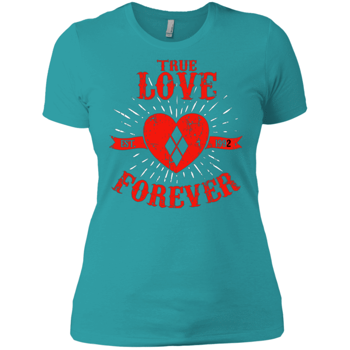 T-Shirts Tahiti Blue / X-Small True Love Forever Quinn Women's Premium T-Shirt