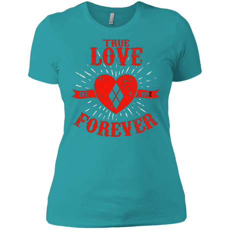 T-Shirts Tahiti Blue / X-Small True Love Forever Quinn Women's Premium T-Shirt