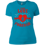 T-Shirts Turquoise / X-Small True Love Forever Quinn Women's Premium T-Shirt