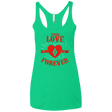 T-Shirts Envy / X-Small True Love Forever Quinn Women's Triblend Racerback Tank