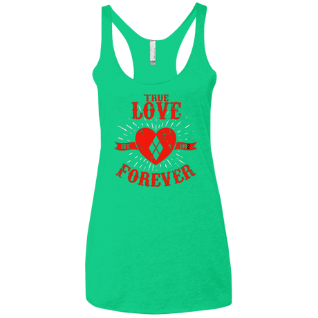 T-Shirts Envy / X-Small True Love Forever Quinn Women's Triblend Racerback Tank
