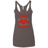 T-Shirts Macchiato / X-Small True Love Forever Quinn Women's Triblend Racerback Tank