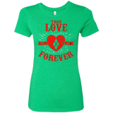 T-Shirts Envy / Small True Love Forever Quinn Women's Triblend T-Shirt