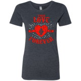 T-Shirts Vintage Navy / Small True Love Forever Quinn Women's Triblend T-Shirt