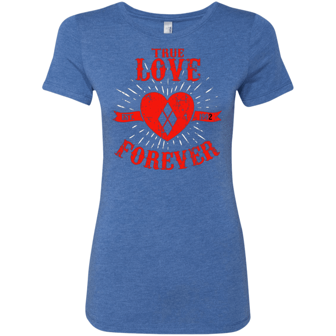 T-Shirts Vintage Royal / Small True Love Forever Quinn Women's Triblend T-Shirt
