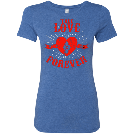 T-Shirts Vintage Royal / Small True Love Forever Quinn Women's Triblend T-Shirt