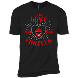 T-Shirts Black / YXS True Love Forever Red Boys Premium T-Shirt