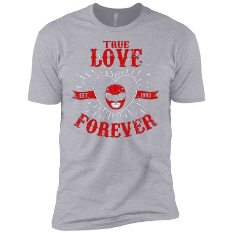 T-Shirts Heather Grey / YXS True Love Forever Red Boys Premium T-Shirt