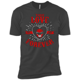 T-Shirts Heavy Metal / YXS True Love Forever Red Boys Premium T-Shirt