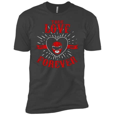 T-Shirts Heavy Metal / YXS True Love Forever Red Boys Premium T-Shirt