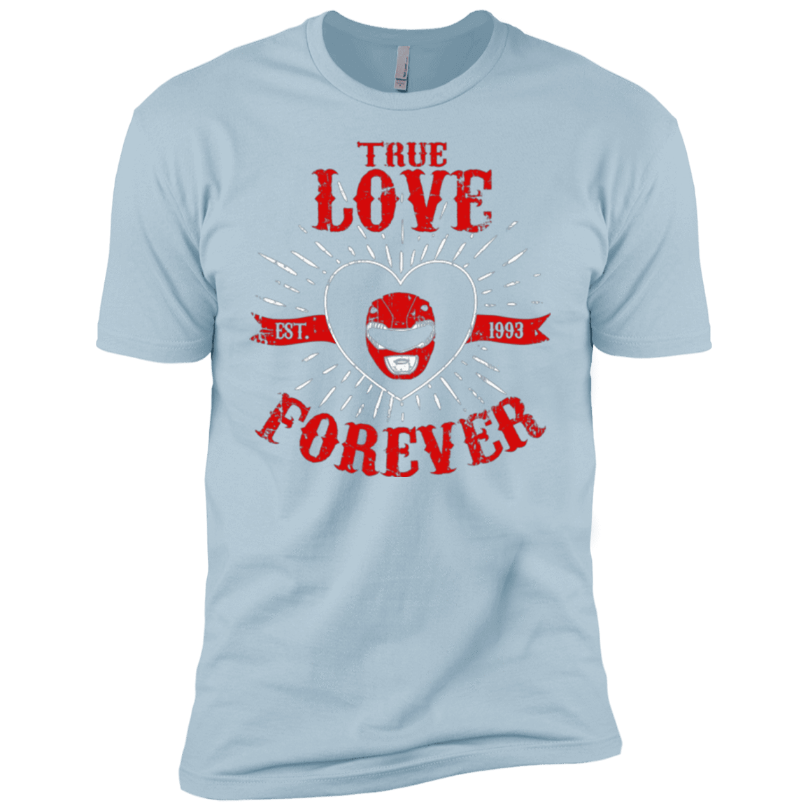 T-Shirts Light Blue / YXS True Love Forever Red Boys Premium T-Shirt