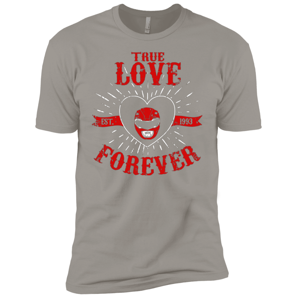 T-Shirts Light Grey / YXS True Love Forever Red Boys Premium T-Shirt
