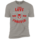 T-Shirts Light Grey / YXS True Love Forever Red Boys Premium T-Shirt