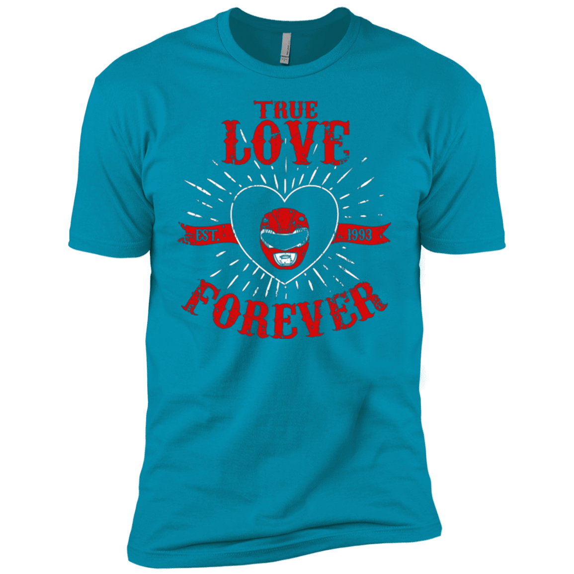 T-Shirts Turquoise / YXS True Love Forever Red Boys Premium T-Shirt