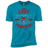 T-Shirts Turquoise / YXS True Love Forever Red Boys Premium T-Shirt