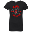 T-Shirts Black / YXS True Love Forever Red Girls Premium T-Shirt