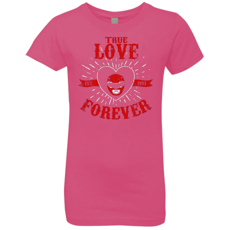 T-Shirts Hot Pink / YXS True Love Forever Red Girls Premium T-Shirt