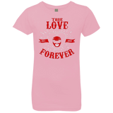 T-Shirts Light Pink / YXS True Love Forever Red Girls Premium T-Shirt