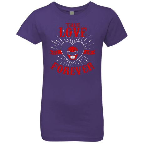 T-Shirts Purple Rush / YXS True Love Forever Red Girls Premium T-Shirt